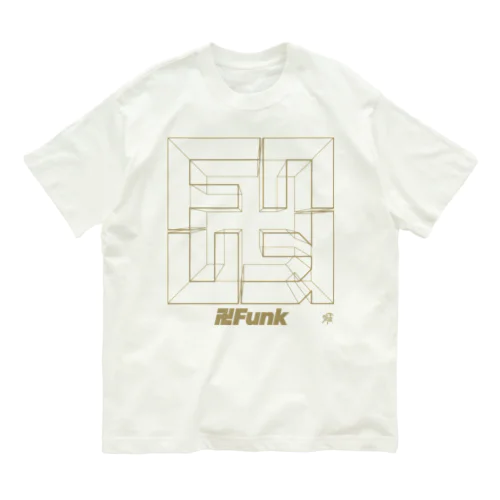 卍FUNK LINE 1 GD オーガニックコットンTシャツ