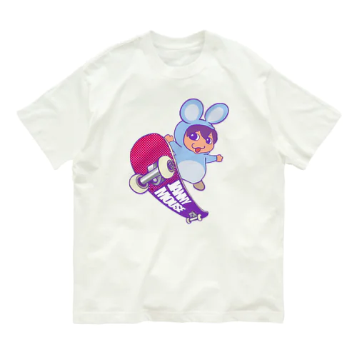 スケボーJanny オーガニックコットンTシャツ