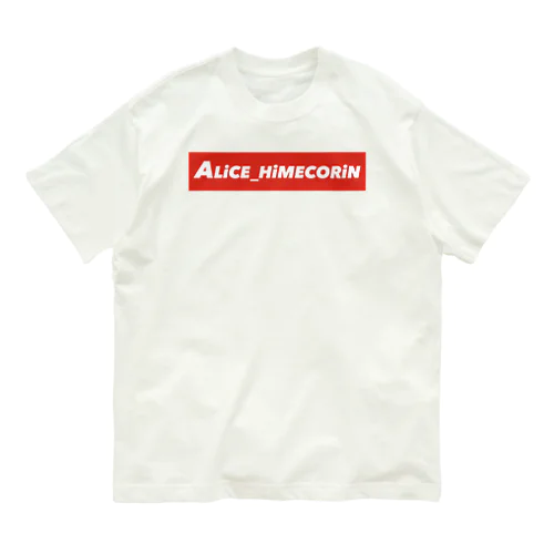 ALiCE_HiMECORiN（横） オーガニックコットンTシャツ