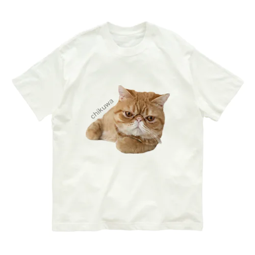 世界一のちくわ Organic Cotton T-Shirt