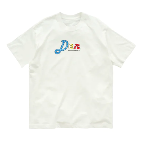 Den summer collection 21 オーガニックコットンTシャツ