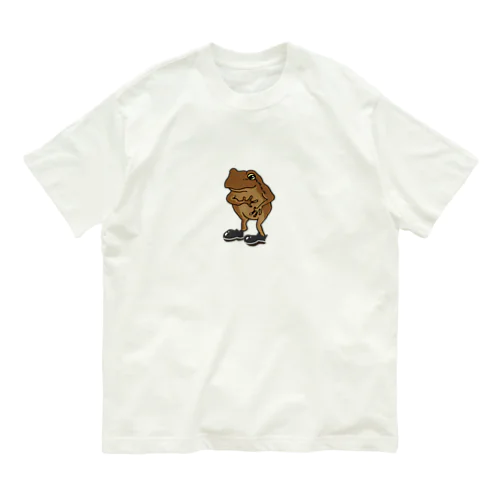 カエル（フォーマル） Organic Cotton T-Shirt