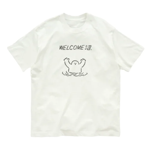 WELCOME沼 オーガニックコットンTシャツ