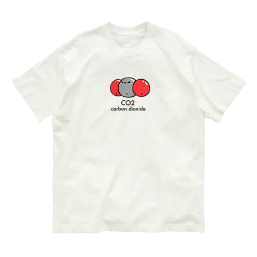 二酸化炭素 Organic Cotton T-Shirt