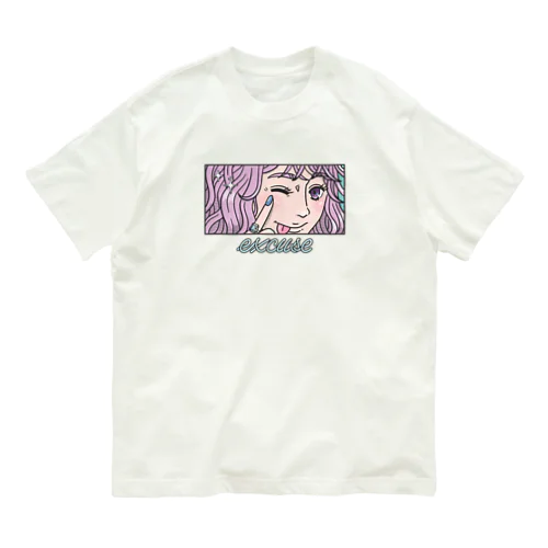 【girl】excuse オーガニックコットンTシャツ