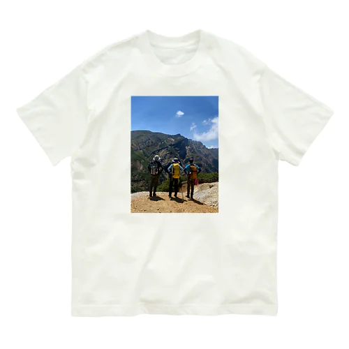 登山Tシャツ オーガニックコットンTシャツ