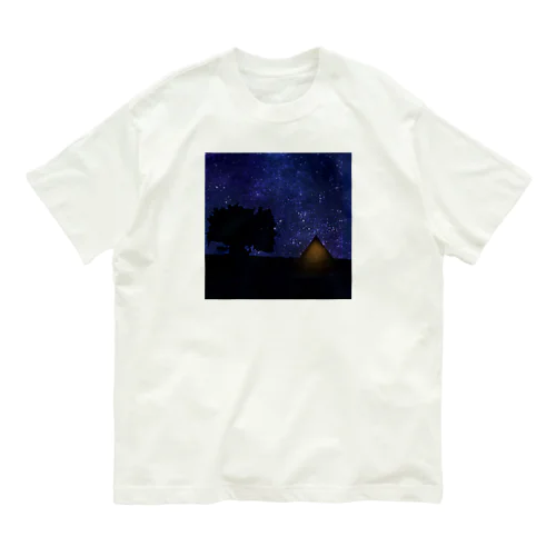 満天の星空 オーガニックコットンTシャツ