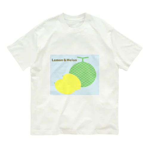 レモン＆メロン Organic Cotton T-Shirt