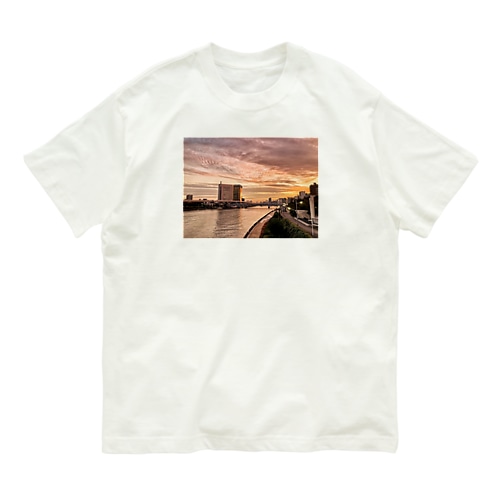 ふと立ち寄った街並み Organic Cotton T-Shirt