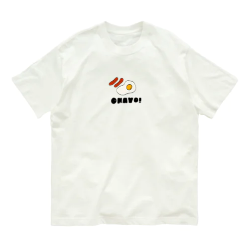 おはよう世界 オーガニックコットンTシャツ