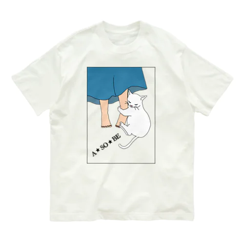 ASOBE オーガニックコットンTシャツ