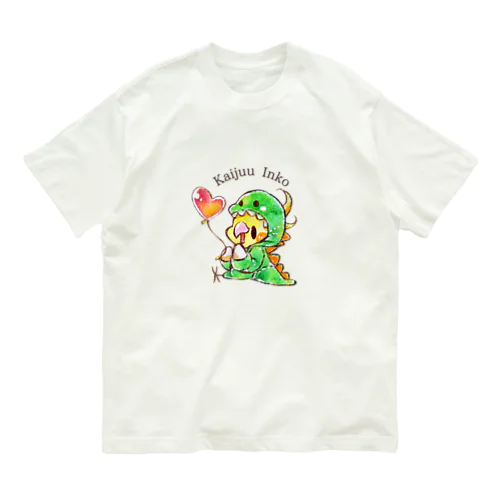 かいじゅうインコちゃん Organic Cotton T-Shirt