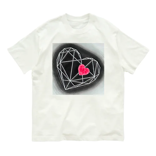 ハートの心臓♥ Organic Cotton T-Shirt