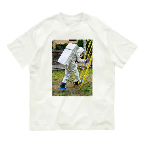 地球面着陸 Organic Cotton T-Shirt