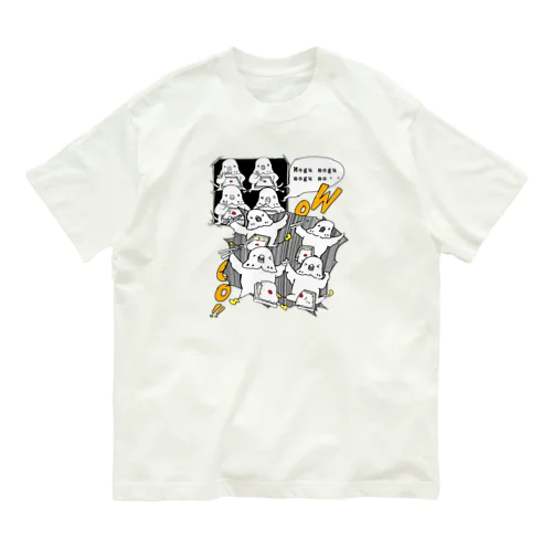 応援いんこたち オーガニックコットンTシャツ