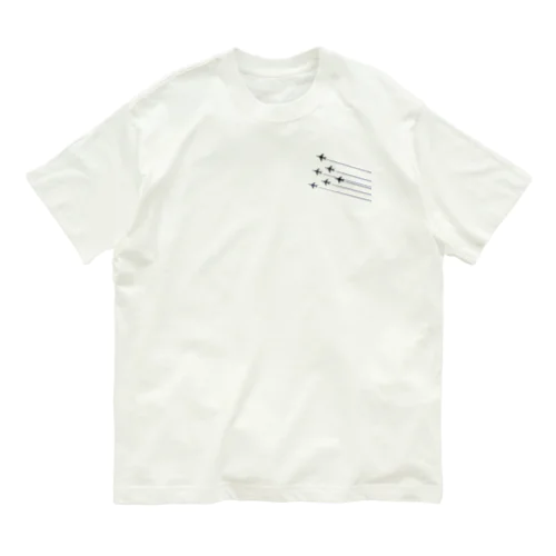 ブルーインパルス(実写C) Organic Cotton T-Shirt