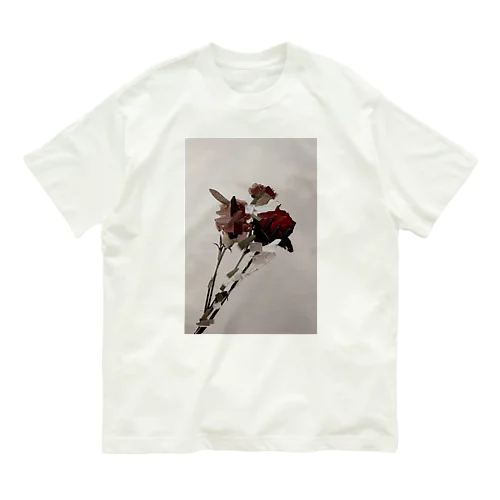 ドライフラワー Organic Cotton T-Shirt