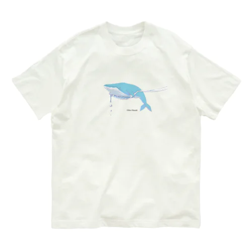 すくわれたクジラさん Organic Cotton T-Shirt