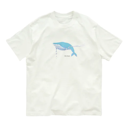 すくわれたクジラさん オーガニックコットンTシャツ