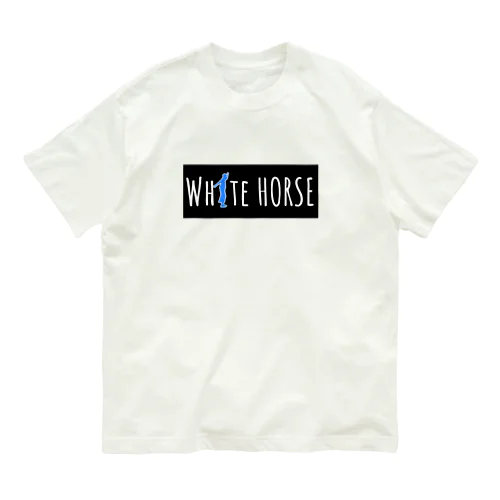 ダサいガッツポーズシリーズ(WHITE HORSE) Organic Cotton T-Shirt