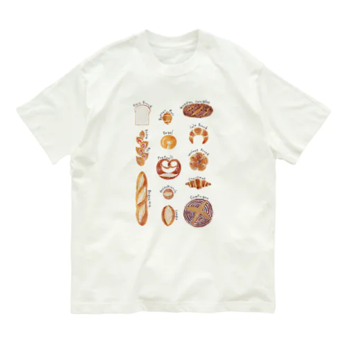 BAKERY-T 背景なし オーガニックコットンTシャツ