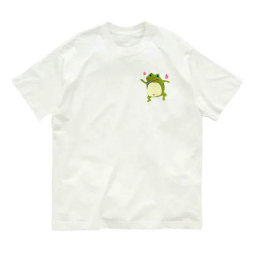 おばけTシャツ＜大蝦蟇＞ Organic Cotton T-Shirt