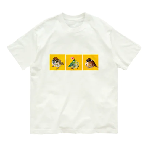 ちゅんTシャツC Organic Cotton T-Shirt