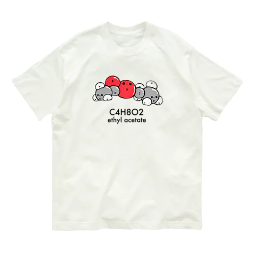 酢酸エチル Organic Cotton T-Shirt