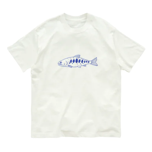 アマゴブルー Organic Cotton T-Shirt