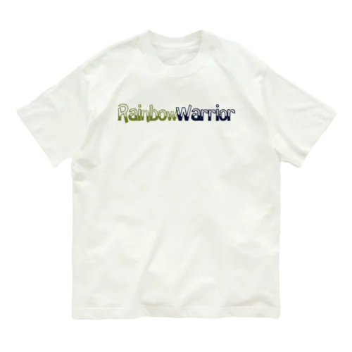 虹の戦士。 Organic Cotton T-Shirt
