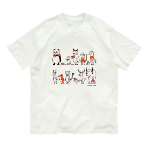 みんなで！　パンダのおはなし Organic Cotton T-Shirt