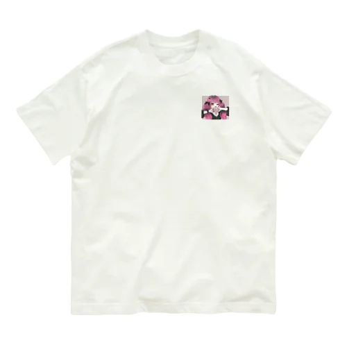 量産型ピンクヘアー Organic Cotton T-Shirt