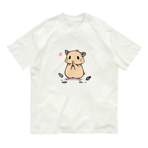 はむすたー(キンクマ) オーガニックコットンTシャツ