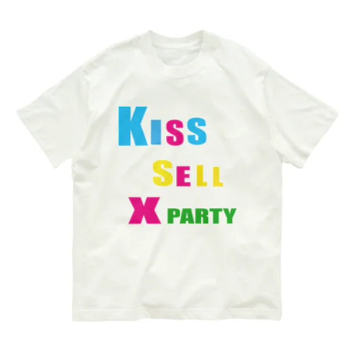 ksx ラジオ番組ロゴ オーガニックコットンTシャツ