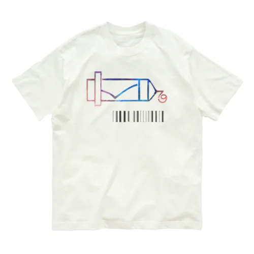 ワクチン全部打ったぜ。(light-front2) オーガニックコットンTシャツ