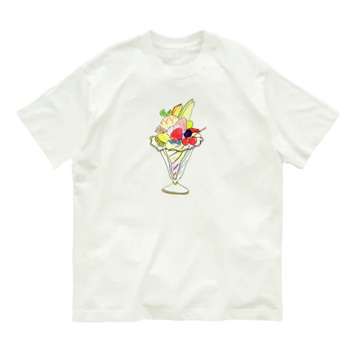 パフェ オーガニックコットンTシャツ