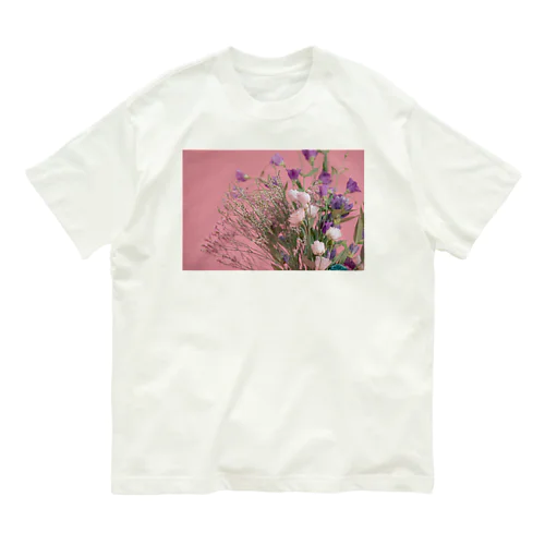 flowers. オーガニックコットンTシャツ