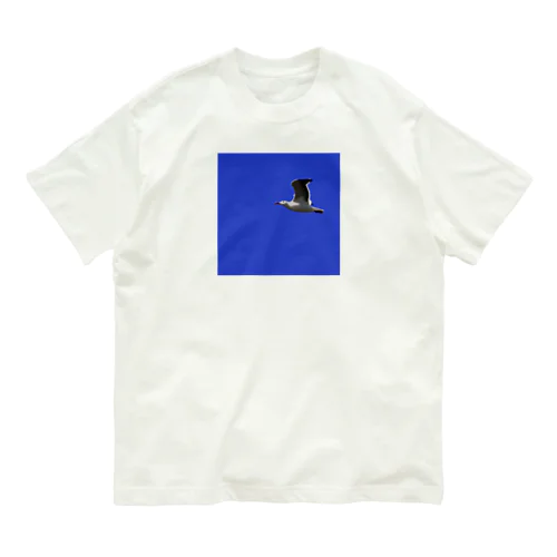 カモメ オーガニックコットンTシャツ