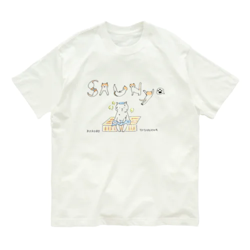 SAUNya Tシャツ オーガニックコットンTシャツ