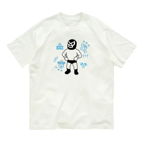 EL DIOS DE LA LUCHA LIBRE#3 Organic Cotton T-Shirt