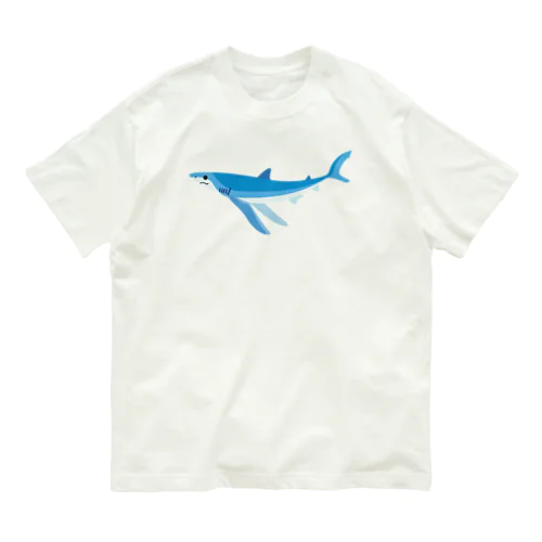 シンプルなヨシキリザメ Organic Cotton T-Shirt