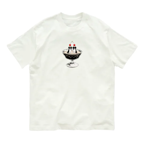 ボーダーコリーのコーヒーゼリー Organic Cotton T-Shirt