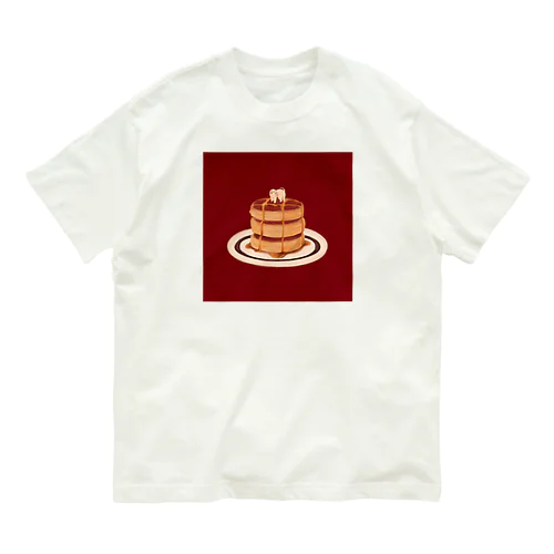 ラブラドールレトリバーのパンケーキ Organic Cotton T-Shirt