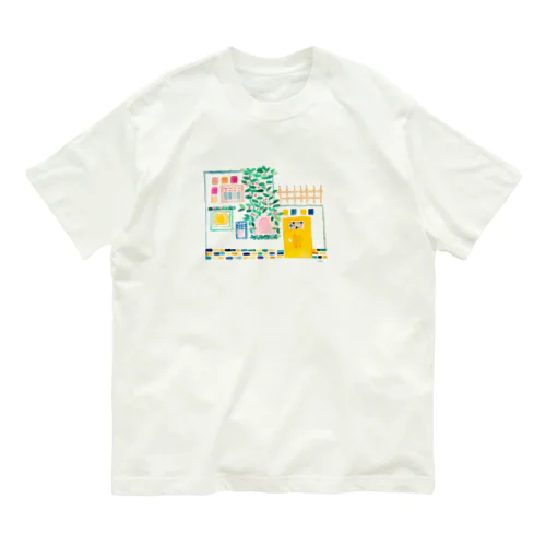 魚座さんハウス オーガニックコットンTシャツ