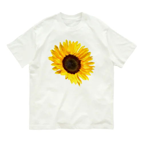 太陽の花 オーガニックコットンTシャツ