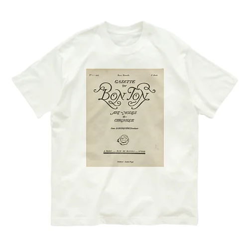 フランス　ファッション誌 オーガニックコットンTシャツ