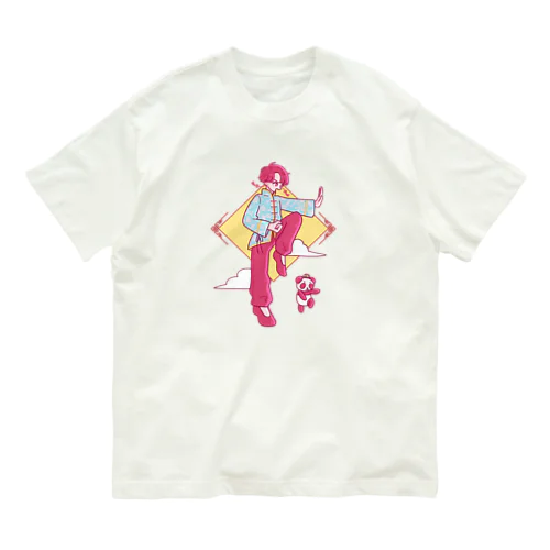 戦え男子！ オーガニックコットンTシャツ