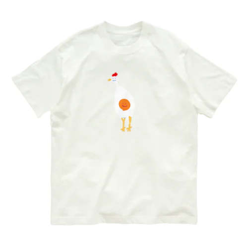 yude_tamago オーガニックコットンTシャツ