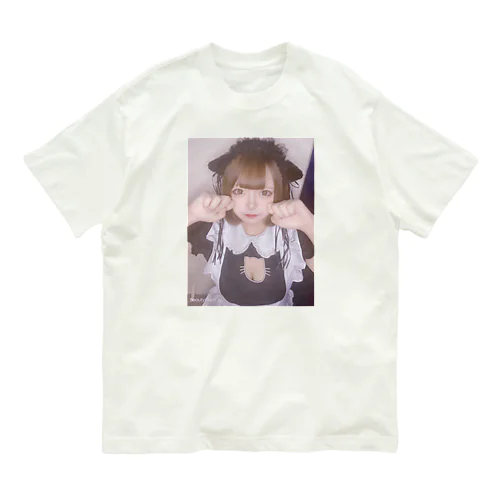 にゃん オーガニックコットンTシャツ