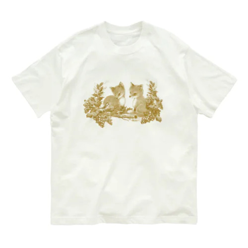 きつねのやくそく Organic Cotton T-Shirt